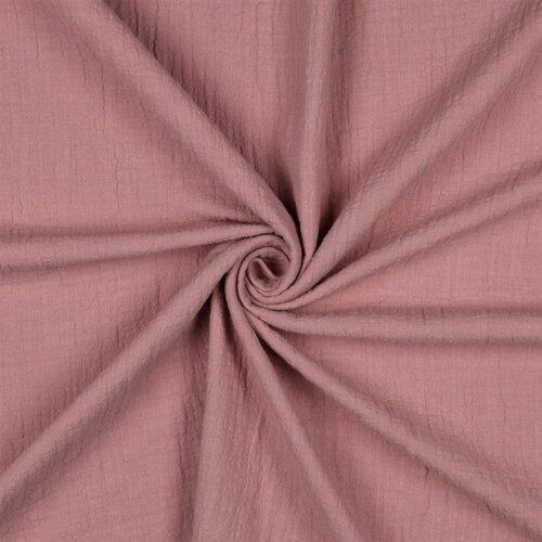 Musselin Slub - antikpink