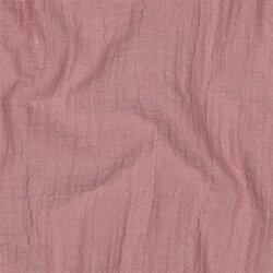 Musselin Slub - antikpink