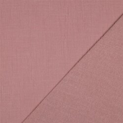 Musselin Slub - antikpink