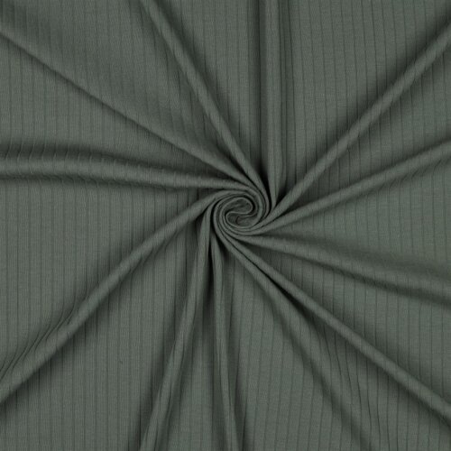 Rippenjersey BIG - dunkelgrün