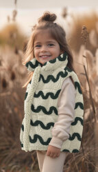 Teddystoff Wellen - ARMY GREEN