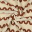 Teddystoff Wellen - creme/karamell