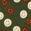 Teddystoff Smiley - dunkeloliv/rost