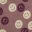 Teddystoff HAPPY FACES - MAUVE