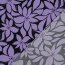 Viskose 100% Blüten - dunkelblau/helllila