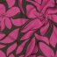 Viskose 100% Blumen - dunkeloliv/pink