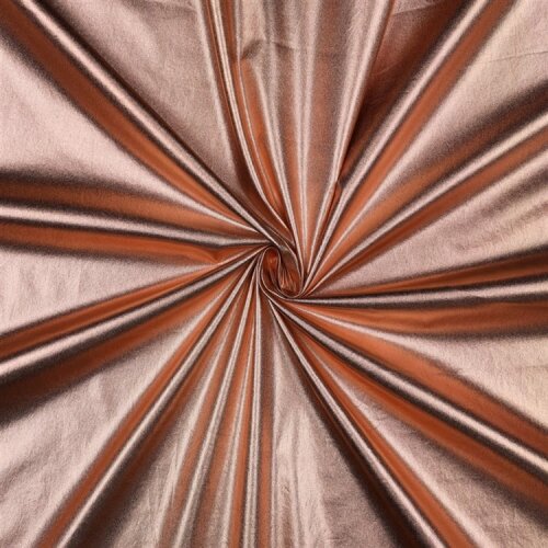 Baumwollstoff Metallic - rosegold