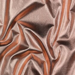 Baumwollstoff Metallic - rosegold