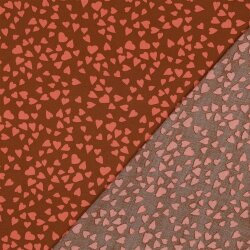 Viskose Lenzing 100% EcoVera™ Herzregen - karamell