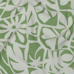 Viskose Lenzing 100% EcoVera™ Geometrische Blumen -...