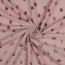 Musselin rote Kirschen - altantikpink