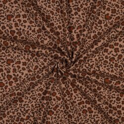 Rippenjersey Leo - beige