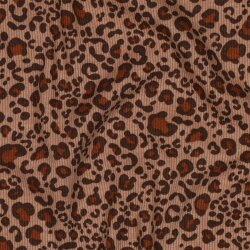 Rippenjersey Leo - beige