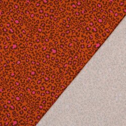 Rippenjersey Leo - orange