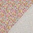 Rippenjersey Digital Blumenwiese - pink