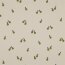 Baumwolljersey Bio~Organic Birnen - cremebeige