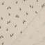 Baumwolljersey Bio~Organic Birnen - cremebeige