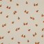 Baumwolljersey Bio~Organic Orangen - cremebeige
