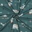 French Terry Digital Winter Tiere - salbei