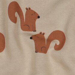 Wintersweat SQUIRRELS - sand