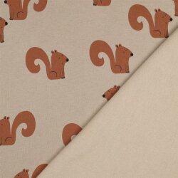 Wintersweat SQUIRRELS - sand