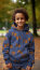 Wintersweat SQUIRRELS - jeansblau