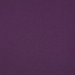 Baumwolljersey Bio~Organic *Gerda* - dunkelpflaume