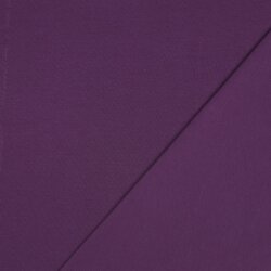 Baumwolljersey Bio~Organic *Gerda* - dunkelpflaume