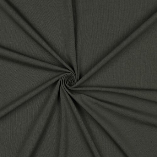 Baumwolljersey Bio~Organic *Gerda* - jagdgrün