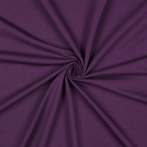 French Terry Bio~Organic - dunkelpflaume