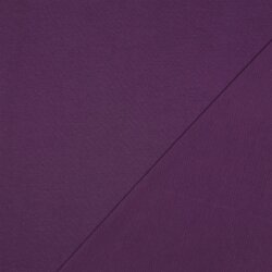 French Terry Bio~Organic - dunkelpflaume