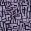 Beschichtete Baumwolle Abstrakt - lavendel