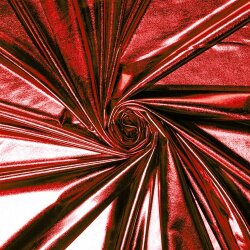 Folienjersey Uni - rot