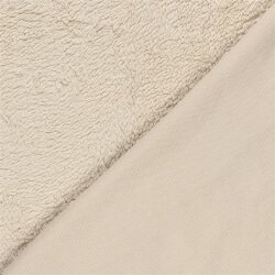 Baumwoll Teddy *Marie* - hellbeige