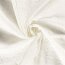 Baumwollpopeline Bestickt Blumen - creme