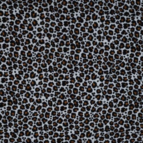 Musselin Glatt -Leo - cremebeige