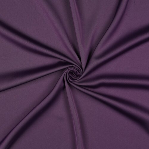 Mikrofaser Satin "Royal" - dunkelpflaume