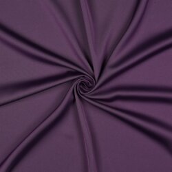 Mikrofaser Satin "Royal" - dunkelpflaume