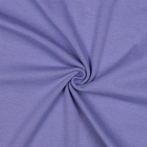 Strickbündchen Bio~Organic *Gerda* - dunkellavendel