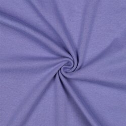 Strickbündchen Bio~Organic *Gerda* - dunkellavendel