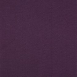 Strickbündchen Bio~Organic *Gerda* - altaubergine