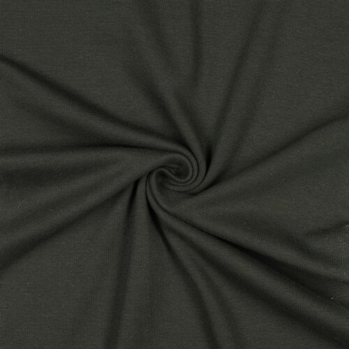 Strickbündchen Bio~Organic *Gerda* - jagdgrün