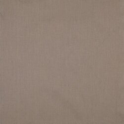 Baumwollpopeline *Vera* Uni - kaltbraun