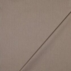 Baumwollpopeline *Vera* Uni - kaltbraun