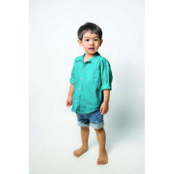 Baumwollpopeline *Vera* Uni - kaltbraun