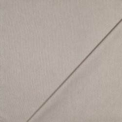 Baumwollpopeline *Vera* Uni - beigegrau