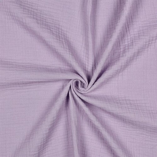 Musselin Uni *Vera*  - dunkelmauve