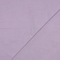 Musselin Uni *Vera*  - dunkelmauve