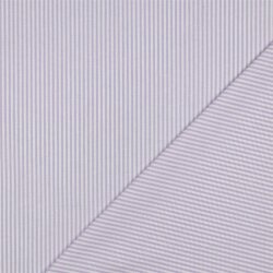 Baumwollpopeline Streifen 3mm, garngefärbt - helllila