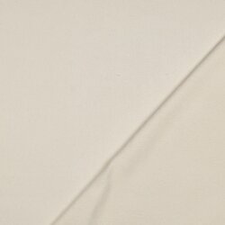 Baumwollfleece Uni Organic - natur